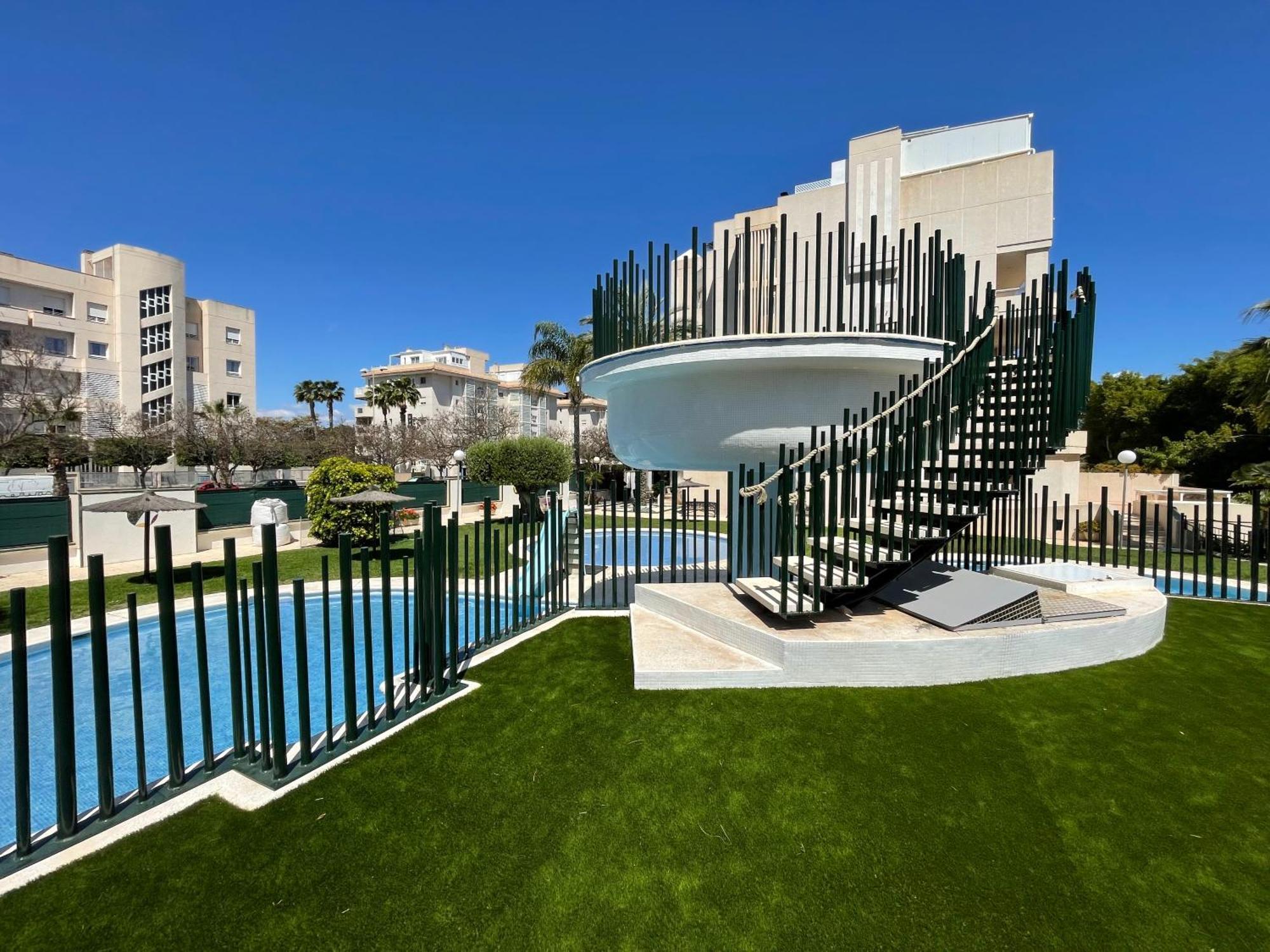 Apartamento Large quiet terrace, golf views Alicante Exterior foto